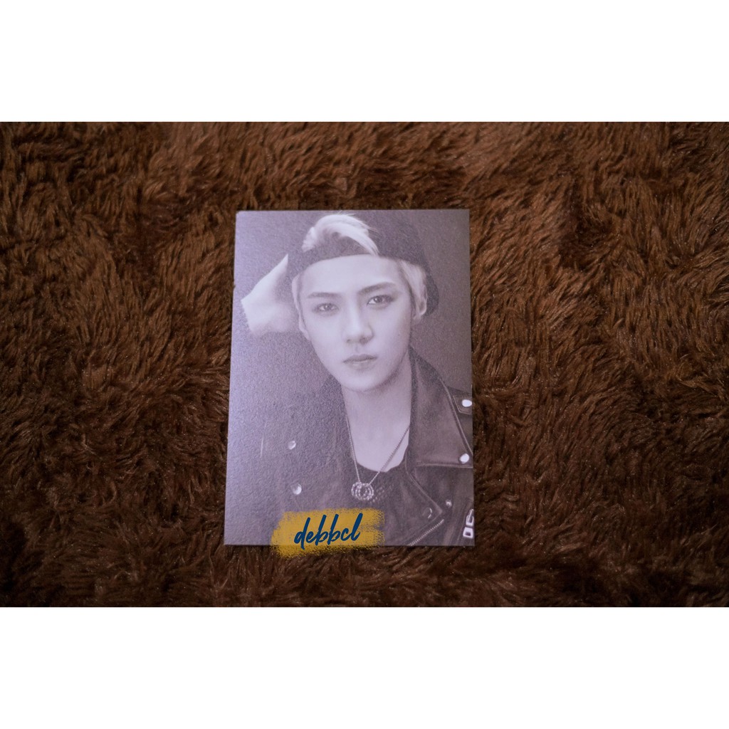 EXO SEHUN ALBUM & การ์ดไปรษณีย์ที่อีฟ