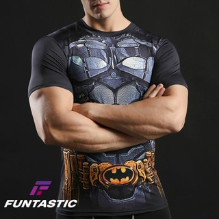 เสื้อออกกำลังกาย เสื้อกีฬา funtastic47 - Bat Arkham Knight #37