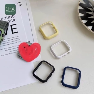 เคส Appl.e watch กันรอยรอบ เคส เเข็ง สูาหรับ Watch11 10 9 8 76 SE 5 4 เคส ขนาด 38/40/42/44มม พร้อมส่ง สีๆเคสแอปเปิ้ลวอช