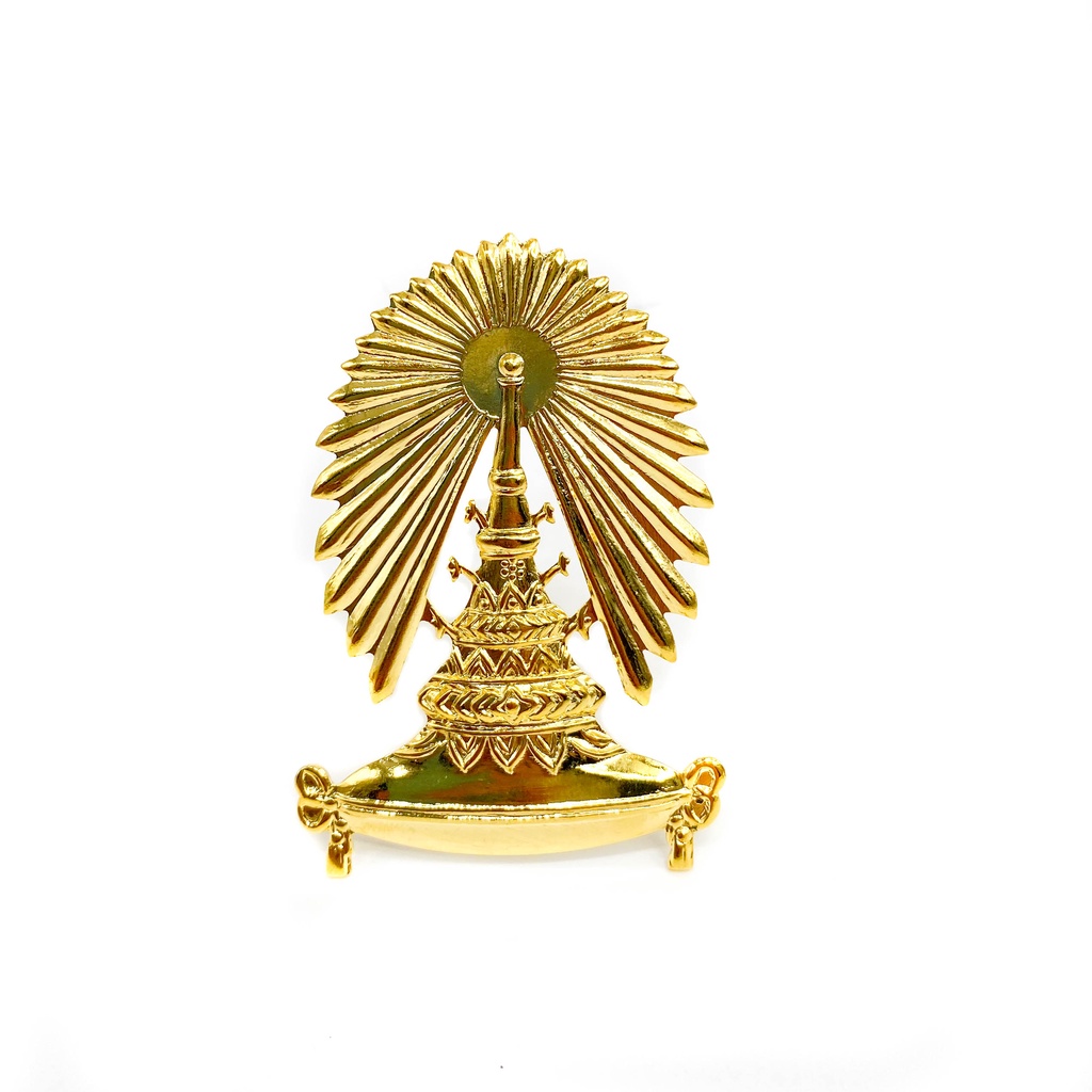 N เข็มติดหน้าหมวก พระเกี้ยว 8850000289880 ชุด พนักงาน หมาวิทยาลัย จุฬาฯ