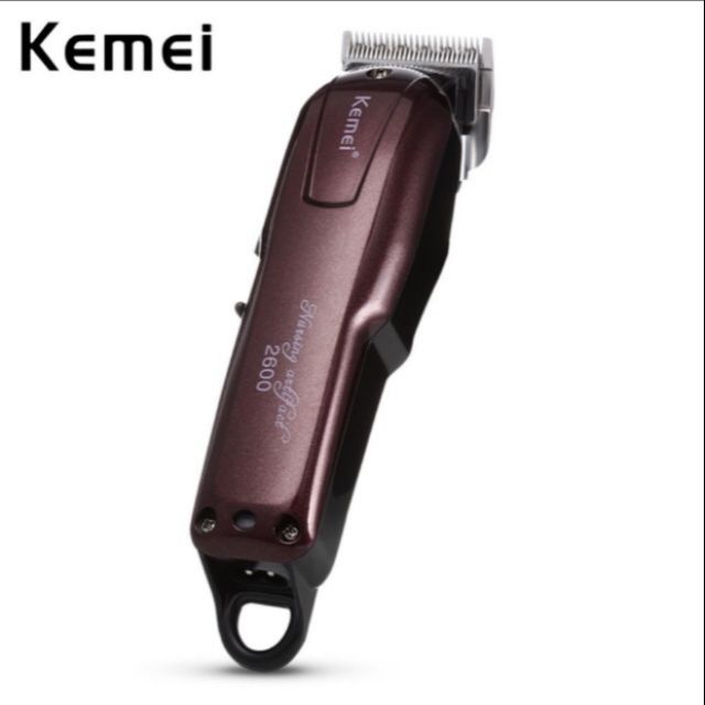 Kemeiปัตตาเลี่ยนไร้สายเครื่องมือตัดผมมืออาชีพ KM-2600 (สีแดง) อย่างดี (ใหม่ล่าสุด)ยี่ห้อ: Kemei- รุ่