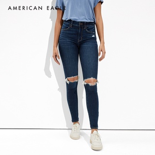 American Eagle Ne(x)t Level Ripped High-Waisted Jegging กางเกง ยีนส์ ผู้หญิง เจ็กกิ้ง เอวสูง (WJS 043-3490-950)