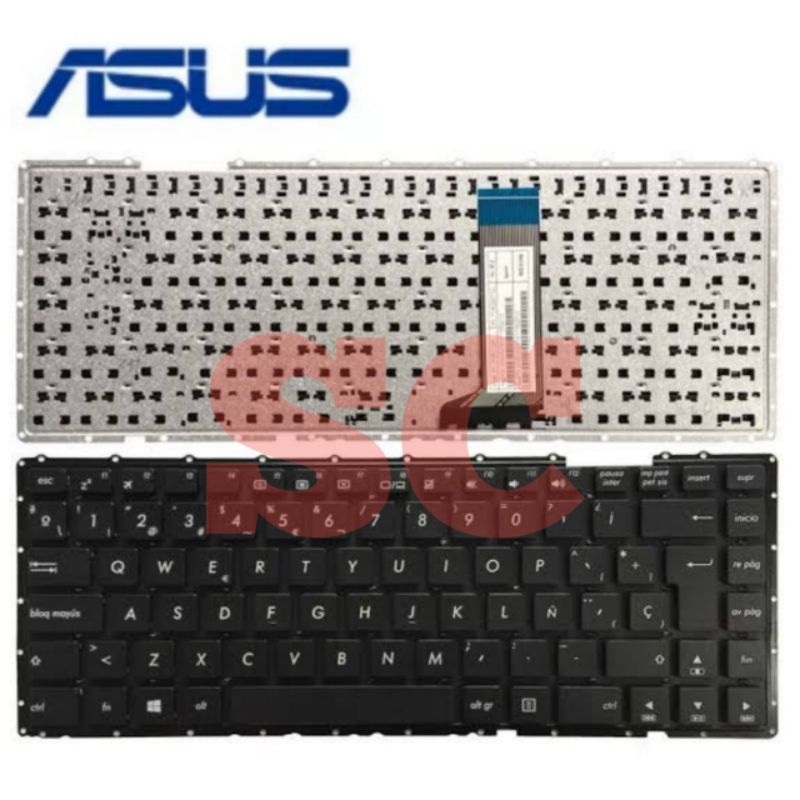 แป้นพิมพ์แล็ปท็อป Asus X453 X453S X453SA X453M X453MA X451E
