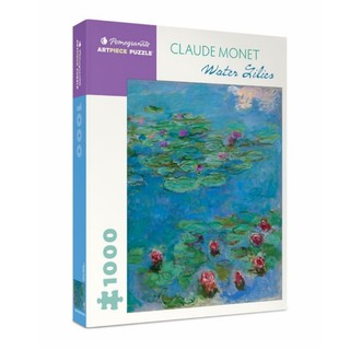 [จัดส่งฟรี] จิ๊กซอว์ Pomegranate ภาพ Water Lilies จิตรกร Claude Monet จำนวน 1,000 ชิ้น