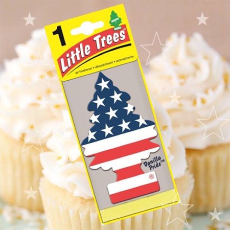 Vanilla Pride (กลิ่นวานิลลาลายธงชาติ) | Little Trees (แผ่นเล็ก) น้ำหอมปรับอากาศ