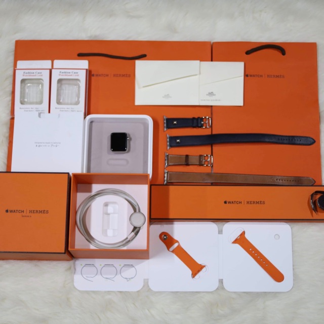 Use!! Hermes Apple Watch Double Tour 38mm. Series3