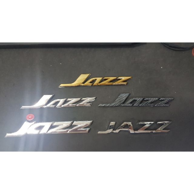 HONDA JAZZ  LOGO 3D  โลโก้ ฮอนด้า แจ๊สงานพลาสติก เก่า - ใหม่