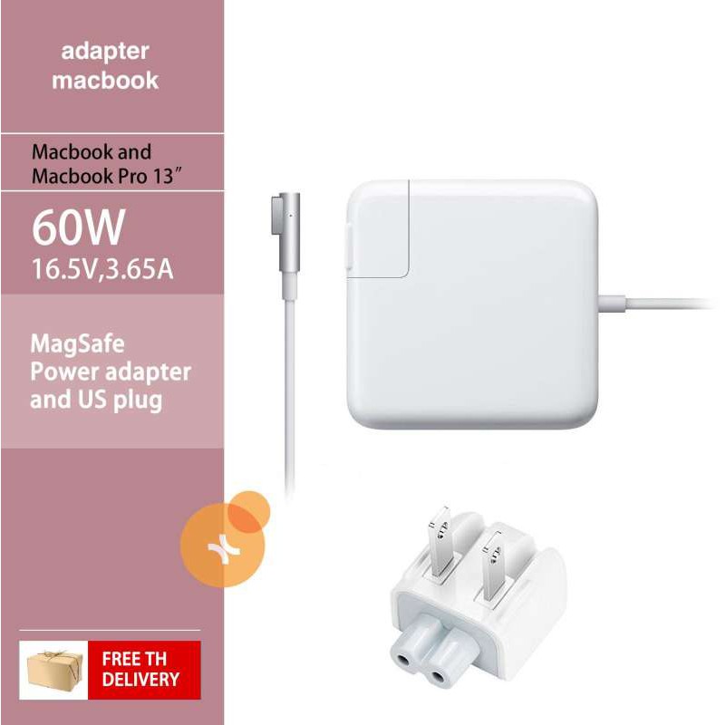 Power Supply AC Adapter 60W for Macbook pro Notebook Charger A1278 A1344 (white)