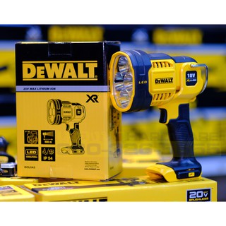 DEWALT รุ่น DCL043 1500 lm รุ่นใหม่ ไฟฉายไร้สาย หลอด LED 18V, 20V (ตัวเปล่าไม่รวมแบต)