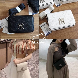 ของแท้ MLB monogram hoody bag กระเป๋าสะพาย logo NY  ป้ายแท็กเกาหลี  🇰🇷