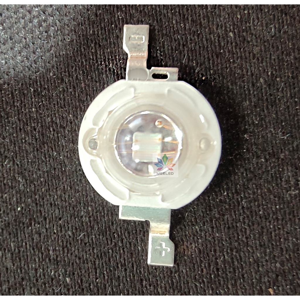 โคมไฟ ✤LED HIGH POWER 3W BLUE 460-470nm ฟ้า  chip taiwan  เกรด A♥