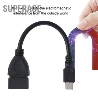 [คลังสินค้าใส][Hot Sale] อะแดปเตอร์สายเคเบิ้ลเชื่อมต่อโทรศัพท์มือถือ Otg V8 Interface Micro Usb To Female