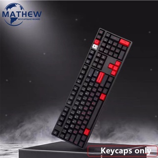 Bushido Keycap Cherry Profile PBT Five-sided Sublimation Mechanical Keyboard Keycaps ปุ่มกดคีย์บอร์ด 61 68 84 87 104 108 คีย์ Pbt