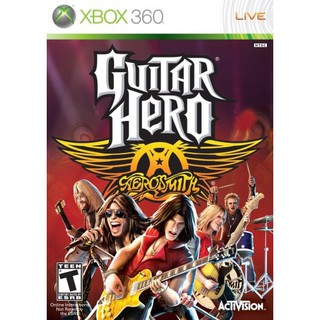 แผ่น XBOX 360 Guitar Hero Aerosmith ใช้กับเครื่องที่แปลงระบบ JTAG/RGH