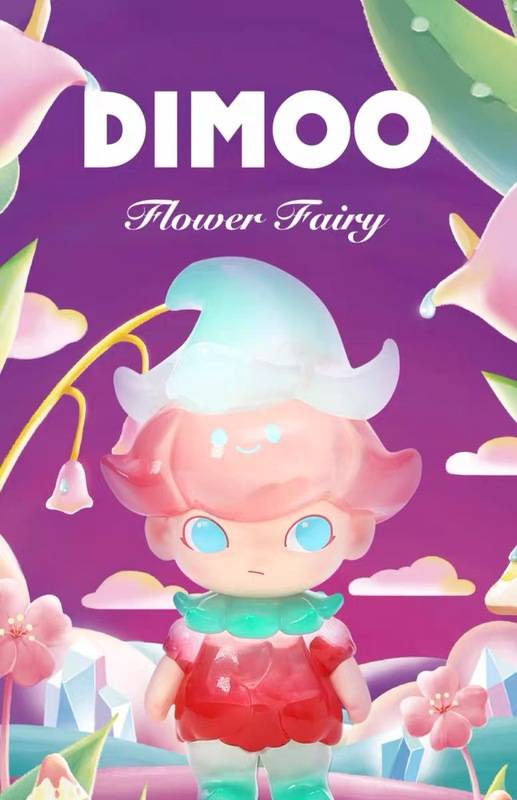 ตุ๊กตาป๊อปมาร์ท DIMOO DIMOO Flower Fairy Limited ของเล่นสําหรับเด็ก