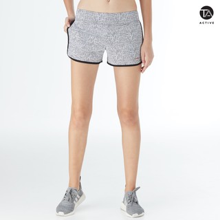 TA ACTIVE SHORT PANT กางเกงขาสั้น กางเกงในในตัว ใส่ออกกำลังกาย แบบพิมพ์ลาย