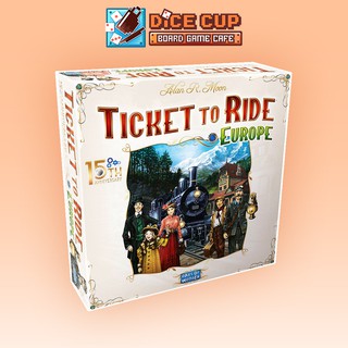 [ของแท้] Ticket to Ride Europe: 15th Anniversary Edition Board Game