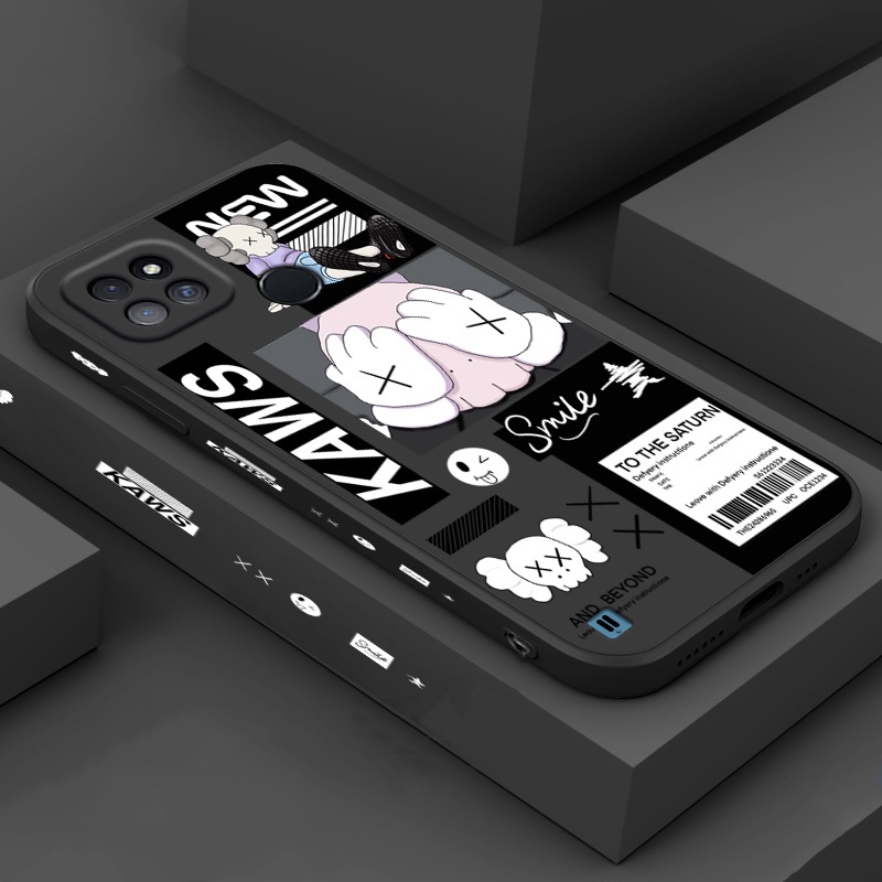 เคสโทรศัพท์มือถือแบบนิ่ม TPU กันกระแทก ลายแบรนด์ Kaws สําหรับ Realme 5 5i 6 6i 7 7i 8i 8 Pro C3 C11 