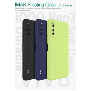 imak Vivo IQOO Neo 3 TPU Matte Soft Case Simple Pure Color Ultra Thin Full Protection Phone Case Shock-proof Antiskid