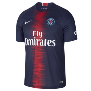 เสื้อกีฬาแขนสั้น ลายทีม PSG home 2018/19