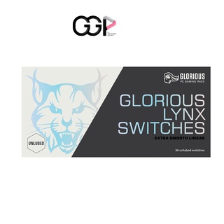 [กรุงเทพฯ ด่วน 1 ชั่วโมง] Glorious Lynx Switches (UNLUBED / LUBED) สินค้าประกันศูนย์ไทย