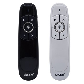 Laser Pointer OKER P118 สีขาว ดำ