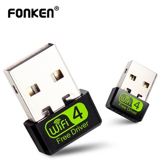 Fonken Mini Wireless 2.4G 150Mbps Dual PC USB WiFi Adapter Wifi receiver