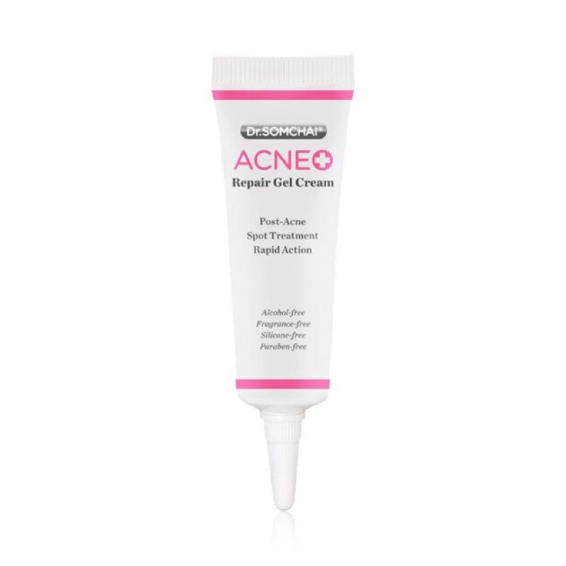 Dr. Somchai Acne Repair Gel Cream 7g. ดร.สมชาย แอคเน่ ครีมลดรอยแดง-รอยดำจากสิว