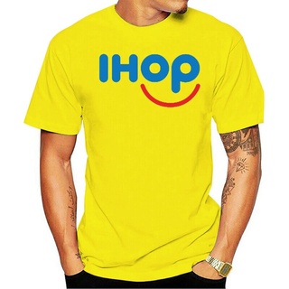 เสื้อยืดคอกลม พิมพ์ลายโลโก้ Ihop สําหรับผู้ชาย และวัยรุ่น