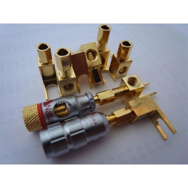 ADAPTERS MCINTOSH FISHER EICO Old AMP BANANA PLUG SPADE