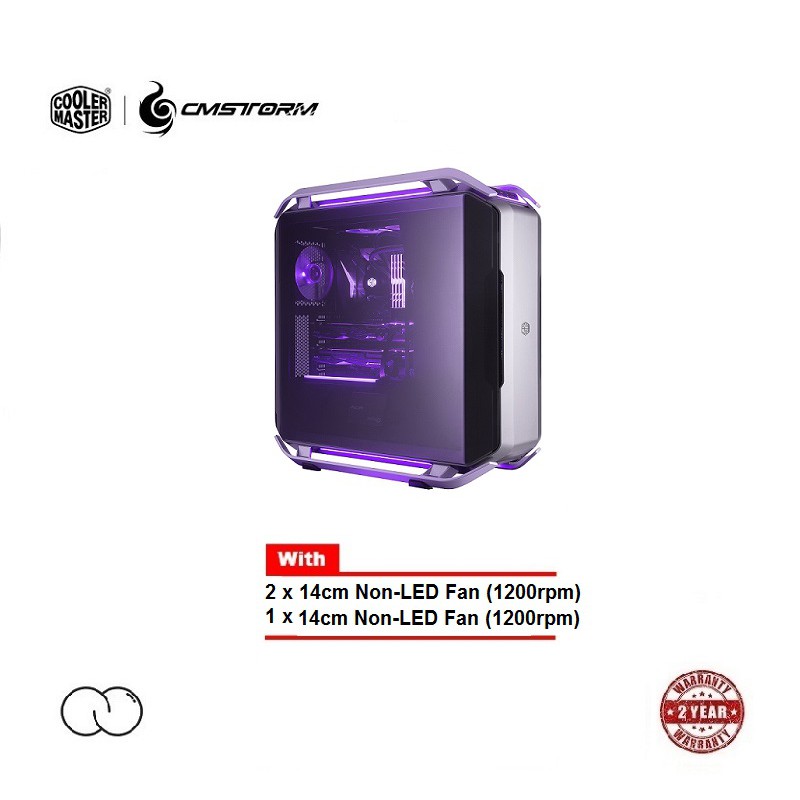 Cooler Master Cosmos C700P E-ATX Chassis / E ATX Gaming Casing / Side Panel Tempered Glass