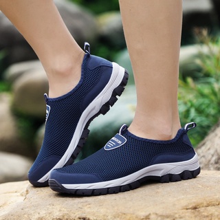 39-48 รองเท้าผู้ชาย รองเท้าปีนเขา รองเท้ากลางแจ้ง รองเท้ากีฬา Men outdoor hiking shoes casual wading shoes sports shoes