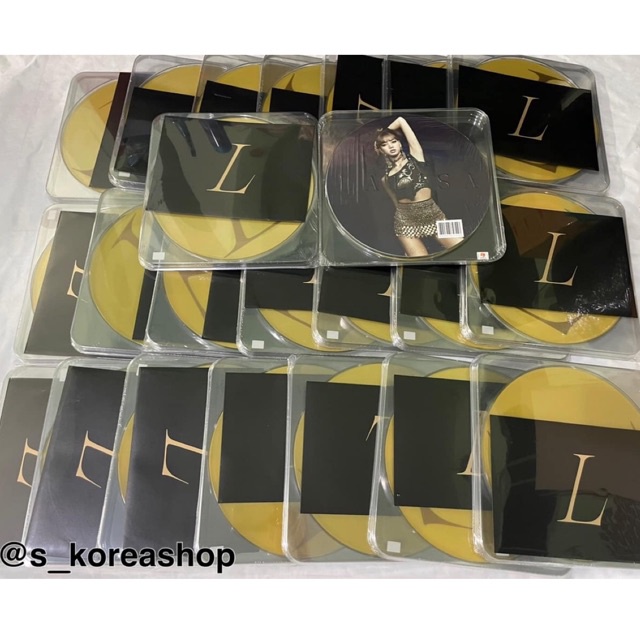 [พร้อมส่ง มีของแถมเว็บ]แผ่นเสียง LISA - LALISA GOLD VINYL LP [แผ่นทอง]