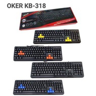 KEYBOARD PC OKER (KB-318)