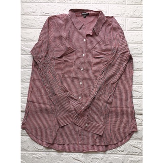 เสื้อเชิ้ตคอปก แขนยาว Express