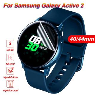 ฟิล์มกันรอยหน้าจอ Tpu HD สําหรับ Samsung Galaxy Watch Active 2 44 มม. 40 มม.