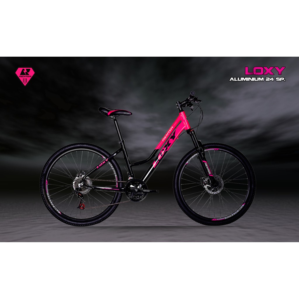 รถจักรยาน Richter Bike รุ่น Loxy เฟรมอลู ล้อ 27.5 มีโช๊ค ขี่ง่าย