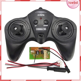 2 . 4 G 6 Channels 12v รีโมทควบคุมและตัวรับสัญญาณสําหรับ Rc Boat Car Toy