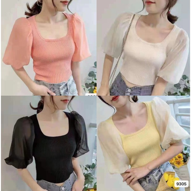 ส่งฟรี เสื้อแขนสั้นไหมพรม สีม่วง - cha3m - ThaiPick