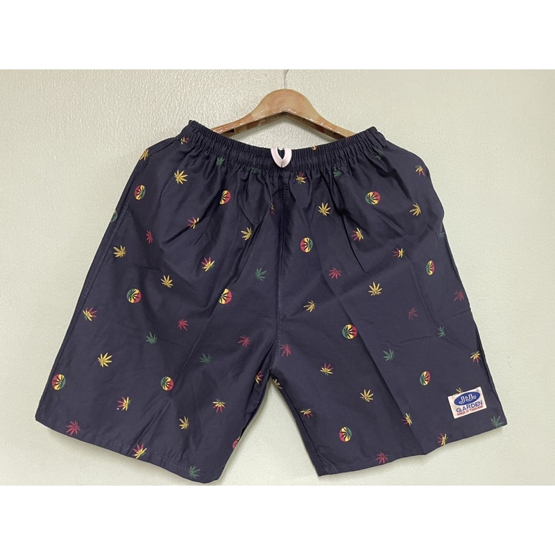 กางเกงเจเจลายใบไม้สีวินเทจ Size M L XL XXL