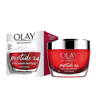 Olay Regenerist Collagen-Peptide24 Moisturiser Cream (50 g.) โอเลย์ รีเจนเนอรีส คอลลาเจน-เปปไทด์24 มอยเจอร์ไรเซอร์ครีม