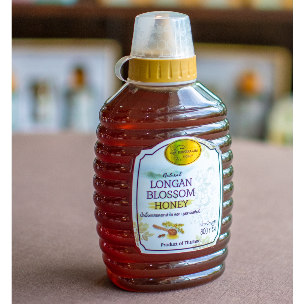 น้ำผึ้งดอกลำไย ขวดรวงผึ้ง ขนาด 800 กรัม - รูปที่ 2