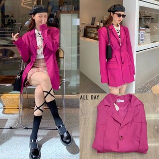 เบลเซอร์ทรงสูท ผ้าใส่สบาย พร้อมซับในอย่างดี สีสันสดใส