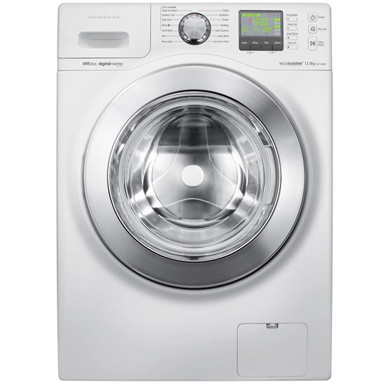 เครื่องซักผ้า เครื่องซักผ้าฝาหน้า SAMSUNG WF1124XBC/XST12KG1400R อินเวอร์เตอร์ เครื่องซักผ้า อบผ้า เครื่องใช้ไฟฟ้า FL WM