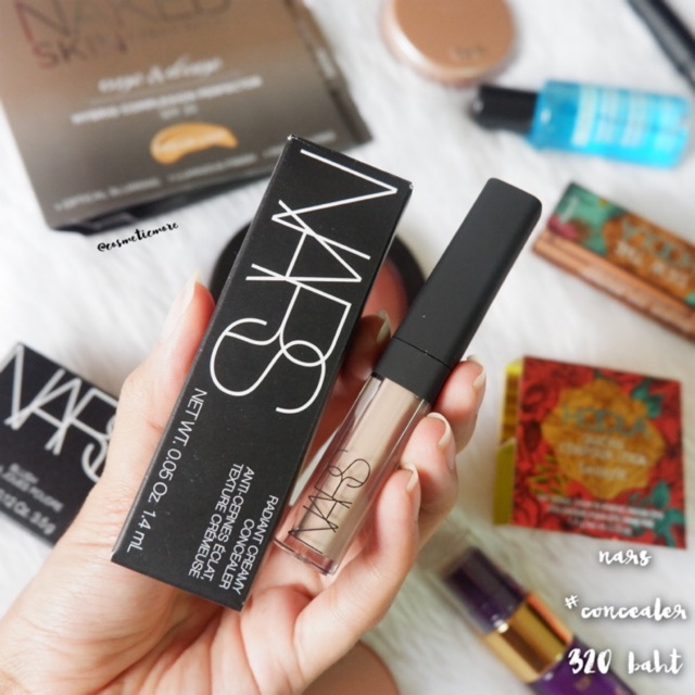 พร้อมส่ง! [ป้ายไทย] ❤️ nars radiant creamy concealer 1.4ml/6ml สี vanilla/custard/honey/biscuit
