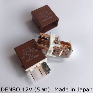 🚙#รีเลย์​ RELAY​ DENSO​ 12V (5 ขา)