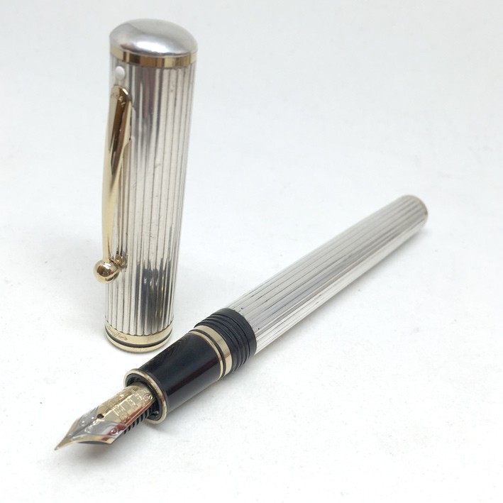 ปากกามือสอง ของแท้  CHEAFFER'S 1980 Spacial Foutain pen ปากเขียนทอง 18k (750)