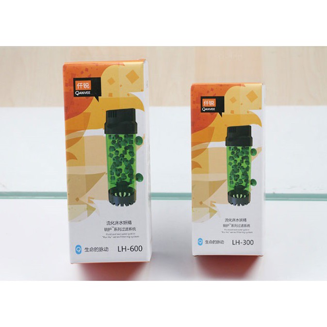 QANVEE K1 FLUIDISED MOVING BED REACTOR FILTER AQUARIUM ปลาถังอุปกรณ์เสริม LH300 LH600