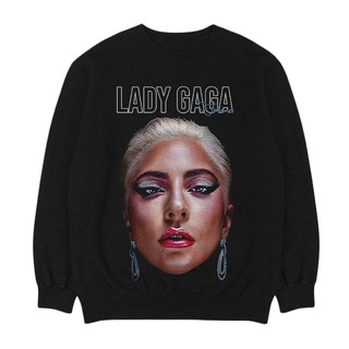 Lady GAGA - JOANNE HEAD กาก้า - หัวรองเท้าผู้หญิง | เพลง Crewneck | เสื้อกันหนาว แบบวงดนตรี | Unisex | เพลงเมอร์ช | Pop ทันสมัย