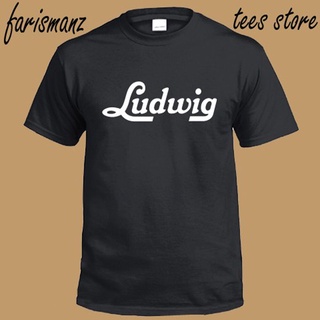 ใหม่ เสื้อยืดคอกลม ผ้าฝ้าย พิมพ์ลายโลโก้กลอง Ludwig Drums ของขวัญวันเกิด สําหรับผู้ชาย ไซซ์ xs-3xl 1สามารถปรับแต่งได้